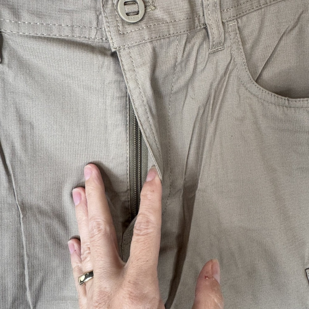 Prana Double Peak Shorts Mens 34 Standard Fit UPF 50 Hiking Outdoor Trail - Picture 2 of 11
